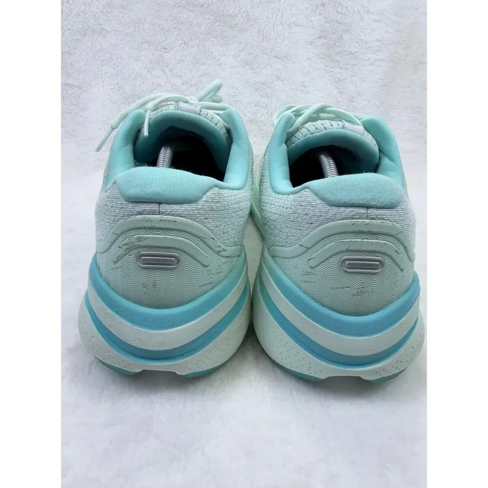 Brooks Ghost Max 2 Mens Running Shoes Honey Dew Blue Size 12.5 Sneaker